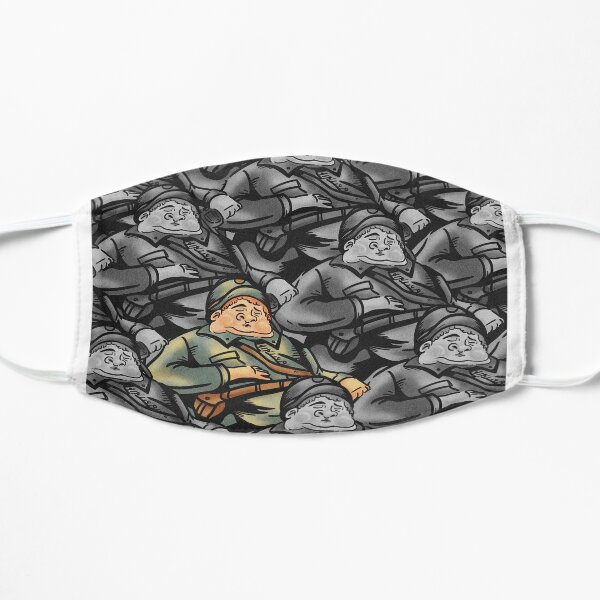 Soldier of hope Flat Mask
