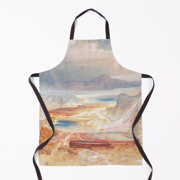 Item preview, Thomas Moran Painting Minerva Terrace, Yellowstone, 1872 designed and sold by pelagio.