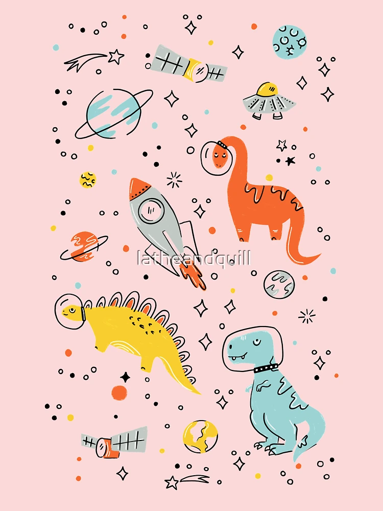 Space Dinosaur Backpack – Dorky Doodles