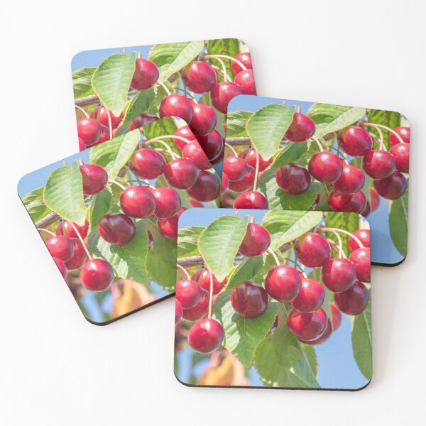 Item preview, Red cherries berries in summer designed and sold by EngineerGoC.
