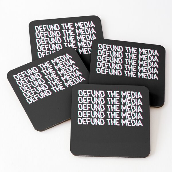 Item preview, Defund The Media Television Glitch Design designed and sold by JG0024.