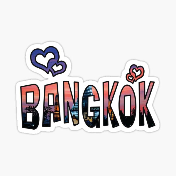 Item preview, Love Bangkok designed and sold by Mad Monkey Shop.