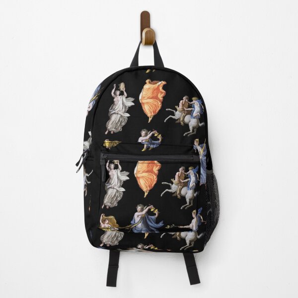 Item preview, DANCING MAENADS  AND CENTAUR ANTIQUE ROMAN MURAL PAINTINGS IN BLACK designed and sold by BulganLumini.