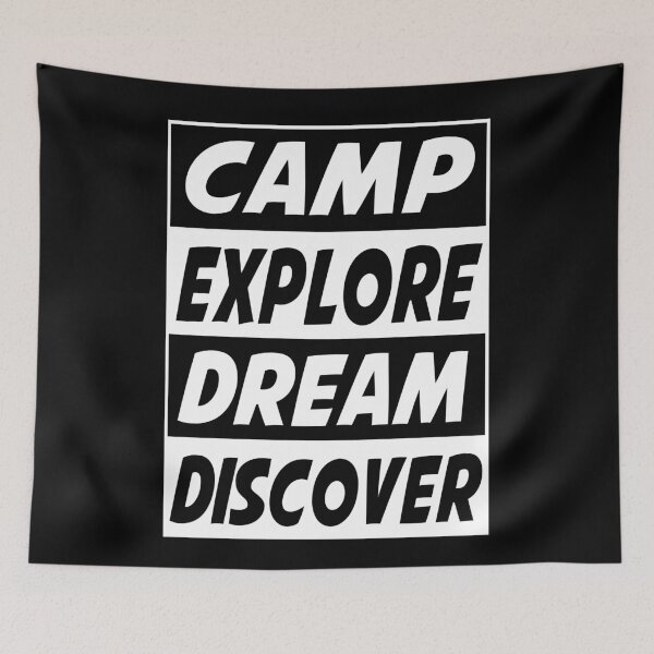 Item preview, Camp, explore, dream, discover designed and sold by Fashimation20.