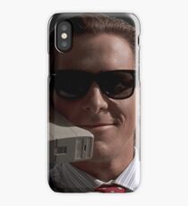 Patrick Bateman on Phone (American Psycho) iPhone Case