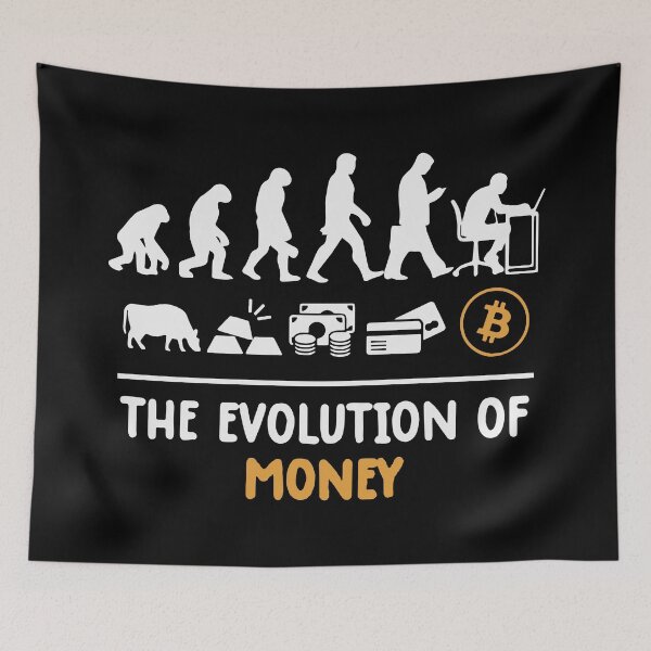 Item preview, Elon Musk Bitcoin The Evolution Of Money designed and sold by Domenico Scalise.