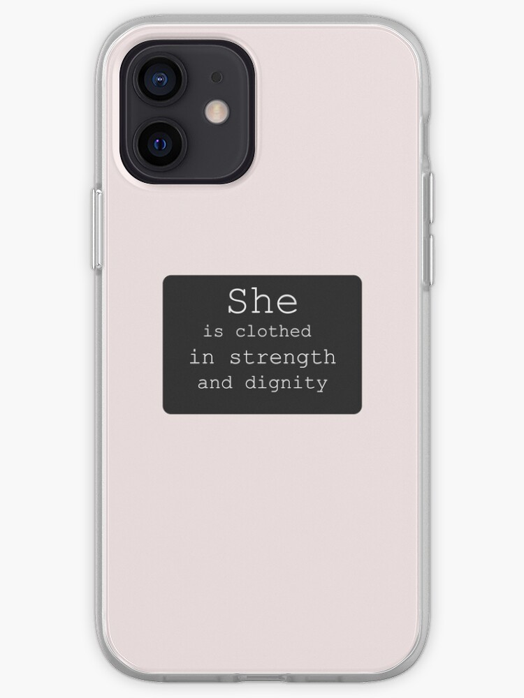 Spruche 31 25 Bibel Zitat Fur Starke Frauen Iphone Hulle Cover Von Sago Design Redbubble