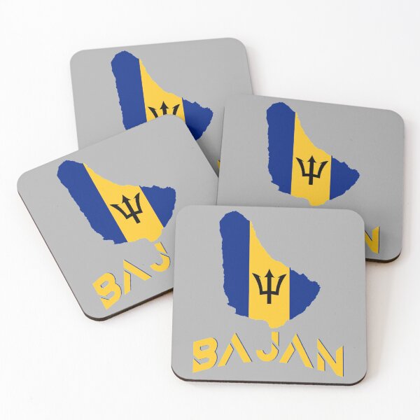 Item preview, Barbados National Flag Country Outline BAJAN Graphic  designed and sold by JG0024.