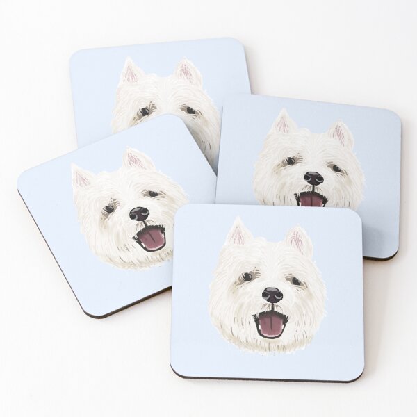 Artikelvorschau, Winston der Westie entworfen und verkauft von Magic Word Art.