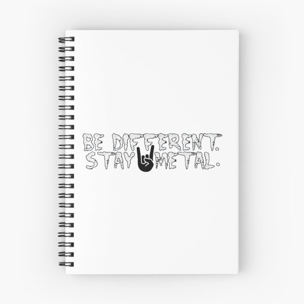 Item preview, Graphic Be Different Gift Stay Metal designed and sold by getcustomtee.