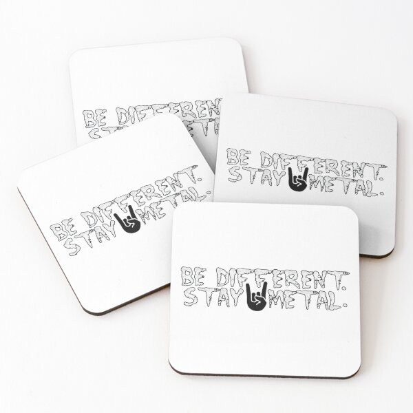 Item preview, Graphic Be Different Gift Stay Metal designed and sold by getcustomtee.