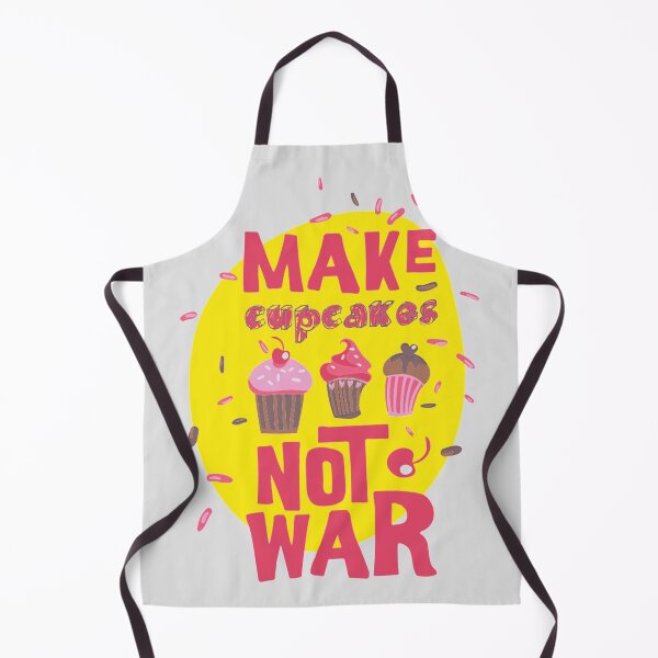 Item preview, Make Cupcakes Not War designed and sold by Frenur.
