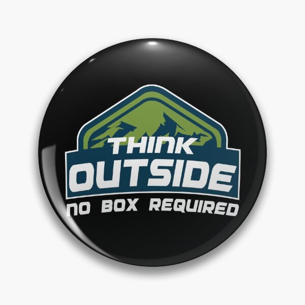 Item preview, Think outside no box required designed and sold by plussorn.
