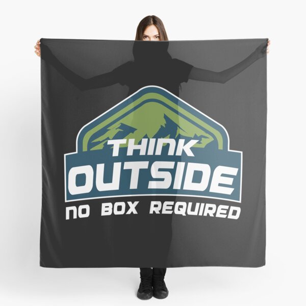 Item preview, Think outside no box required designed and sold by plussorn.