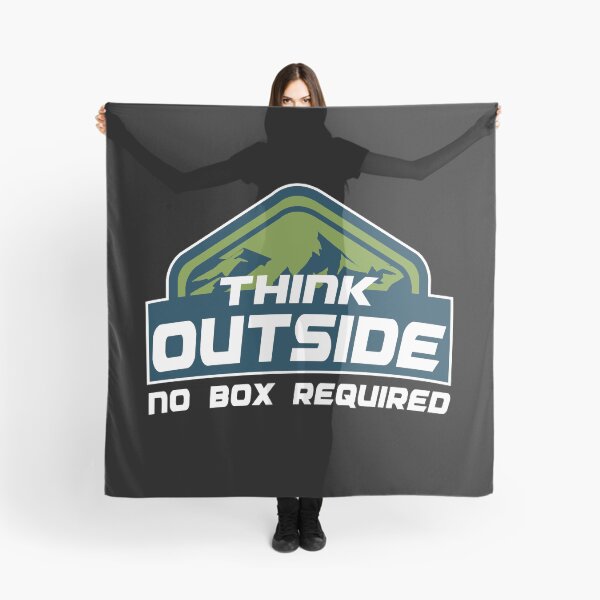 Item preview, Think outside no box required designed and sold by plussorn.