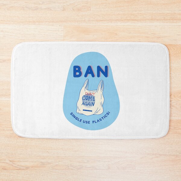 Item preview, Ban Single Use Plastic Blue - Save the Oceans, Clean up our Seas, Environmental Activism designed and sold by Teetee94.