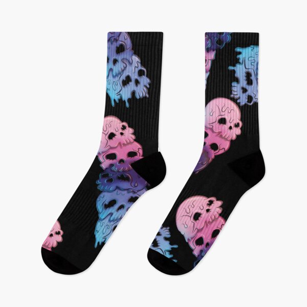 Item preview, Omnisexual Pride Flag Goth Skull Tower designed and sold by Irene Koh.