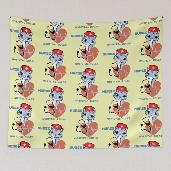 Item preview,  nurse hospital rules designed and sold by Eman4design.