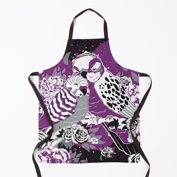 Item preview, Asexual Love Budgies designed and sold by FirbetMakes.