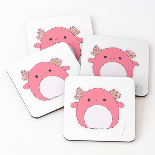 Item preview, Pink axolotl squishmellow  designed and sold by Marshaisvibing.