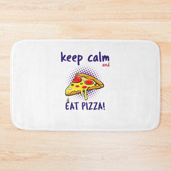 Item preview, keep calm eat pizza  designed and sold by Artezia.