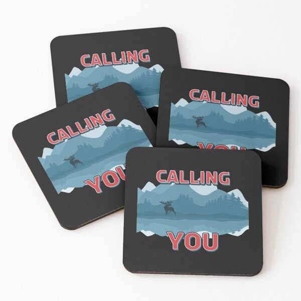 Item preview, Elk Moose Wilderness Lake Calling You Hunter Camper Gift designed and sold by TheAplus.