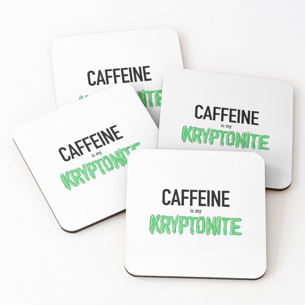 Item preview, Caffeine is my Kryptonite designed and sold by Bridget Serdock.