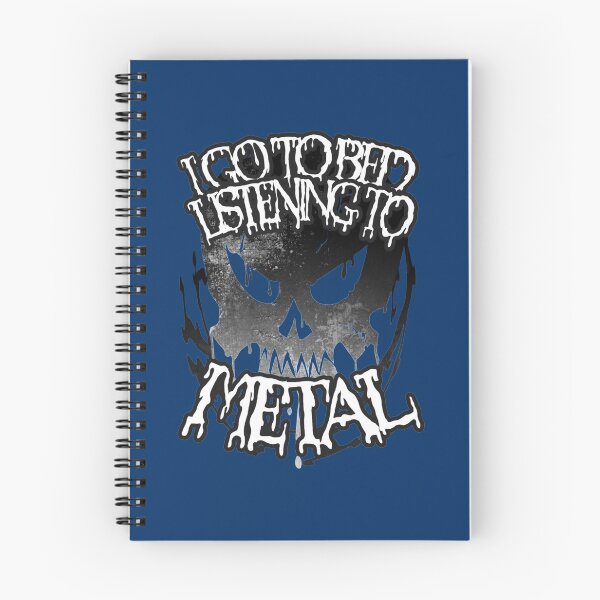 Item preview, I Go To Bed Listening To METAL Classic designed and sold by getcustomtee.