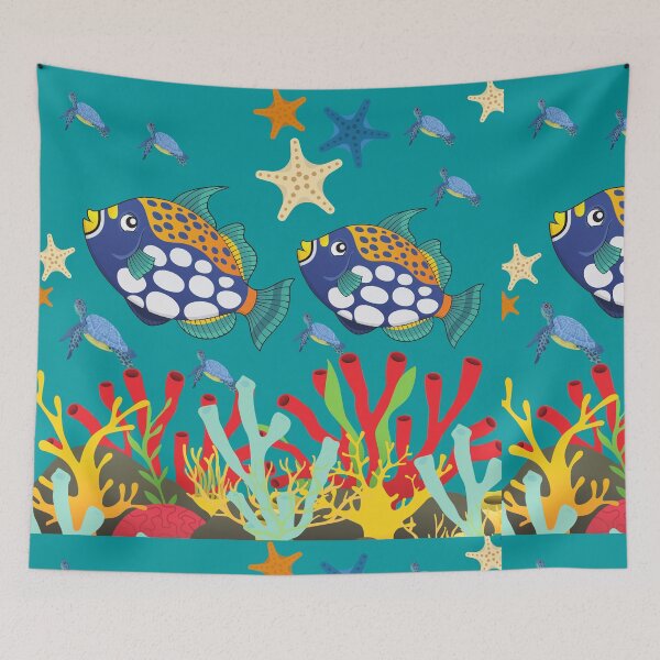 Item preview, Adventures at ocean reefs designed and sold by Oonward2021.