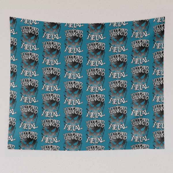 Item preview, I Go To Bed Listening To METAL Classic designed and sold by getcustomtee.