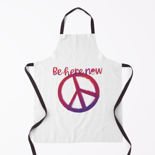 Item preview, Be Here Now with a Peace Sign designed and sold by PeaceNinja.