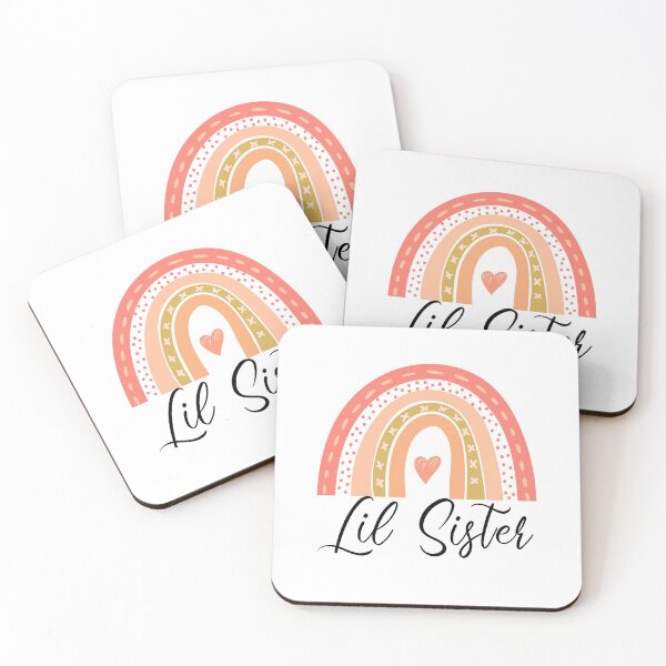 Item preview, Lil Sister Boho Rainbow, Little Sister, Matching Sibling designed and sold by CreativaArt-.