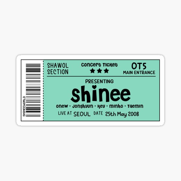 Please donate money to my concert ticket fund Sticker for Sale by SaminBin