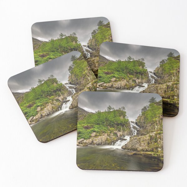 Item preview, Ogwen Waterfall Snowdonia  designed and sold by AJEvans.