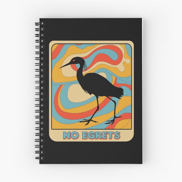 Item preview, Vintage Snowy Egret Retro Heron Waterfowl Bird Lover Gift designed and sold by TheAplus.