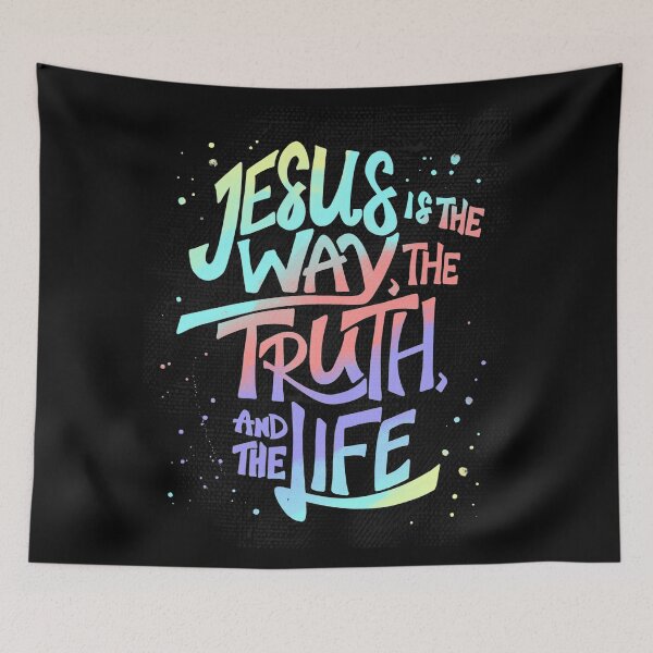 Item preview, Jesus is the Way, the Truth and the Life designed and sold by JacquelineLim.