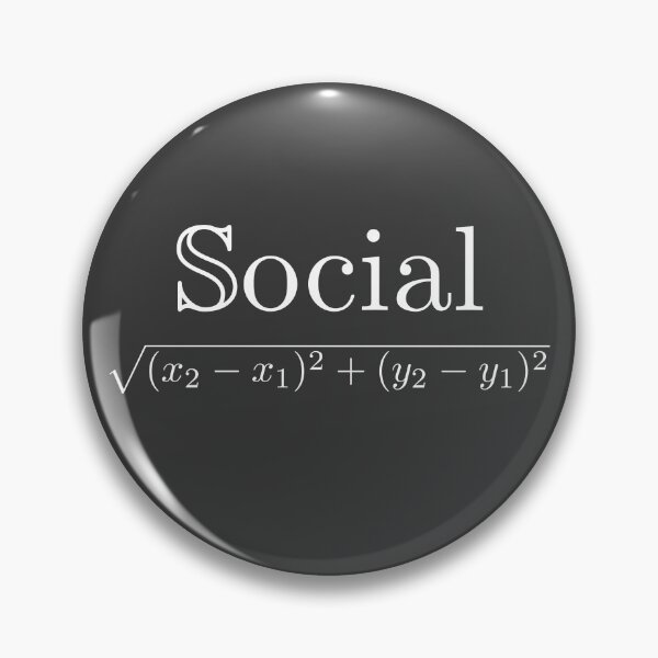 Item preview, Social Distance Formula designed and sold by Designsanity.