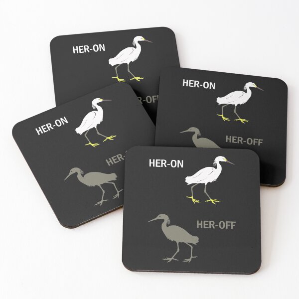 Item preview, Heron Her-off Egret Waterfowl Swamp Bird Lover Gift designed and sold by TheAplus.