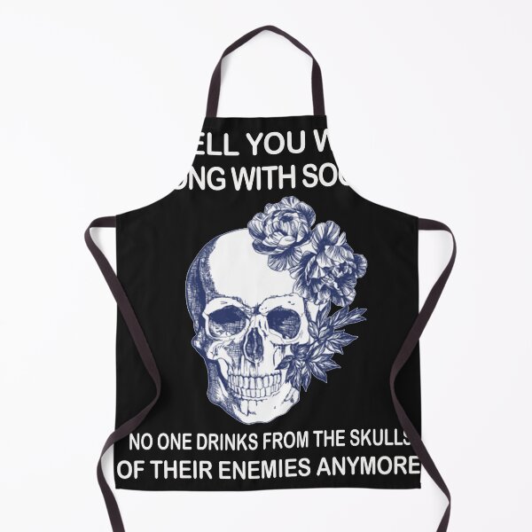 Item preview, What is wrong with society Drinking from skulls dark humor T-shirt designed and sold by PatternFariss.