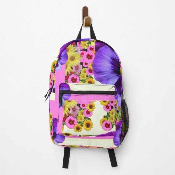Item preview, PANSY GARDEN PATTERN PINK-WHITE ART designed and sold by sharlesart.