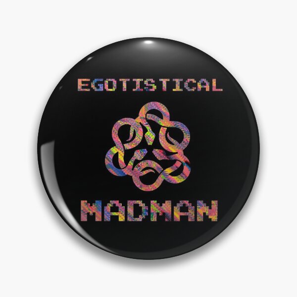 Item preview, Egotistical Madman Syphus crazy glitch design Project 863 designed and sold by YOStudios.