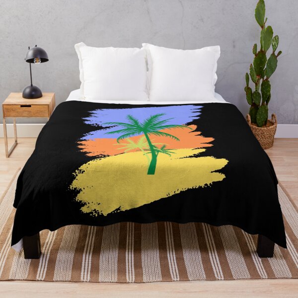 Item preview, Jamacian Palm Tree beach designed and sold by AJSkinnerPrints.