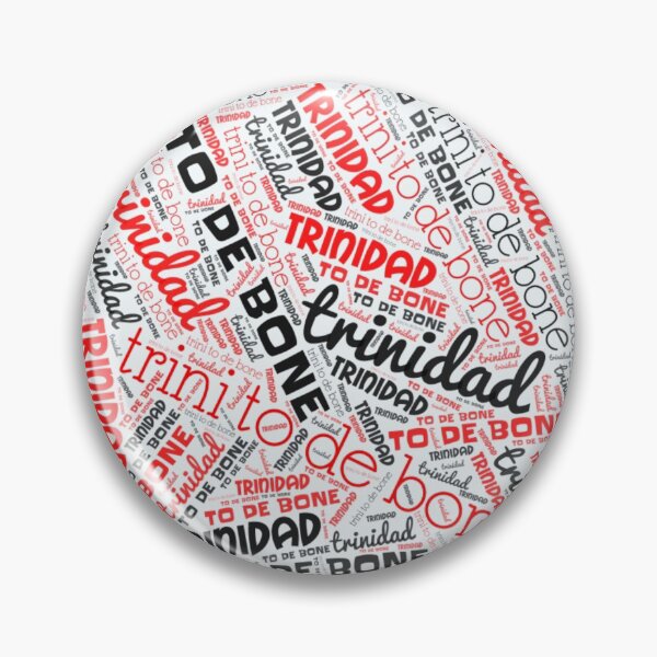 Item preview, Trinidad Trini To De Bone Word Cloud designed and sold by ShajenDesigns.
