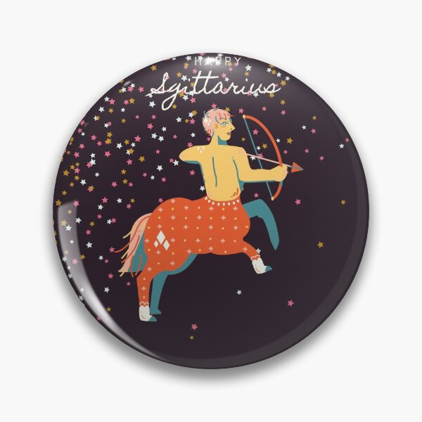 Item preview, Happy Sagittarius chocolate tone designed and sold by MamaMiaomiao.