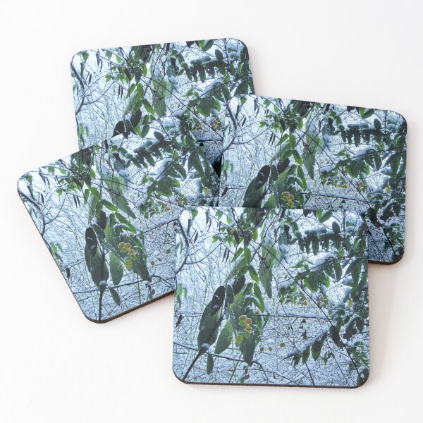 Item preview, Atmospheric Winter Leaves designed and sold by MellBlack.