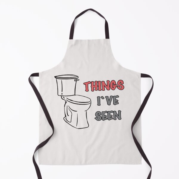 Item preview, Toilet Seen Things Latrine Bathroom Lavatory Closet Funny WC Quote designed and sold by TheAplus.