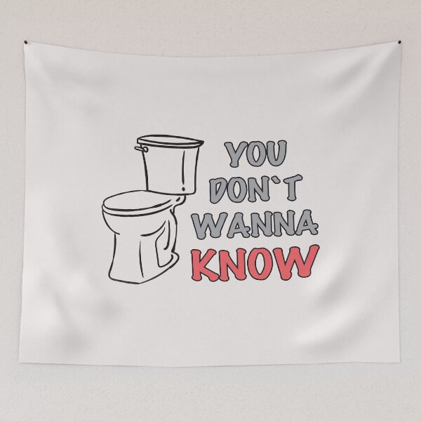 Item preview, Toilet Latrine Bathroom Lavatory Closet Funny WC Quote designed and sold by TheAplus.