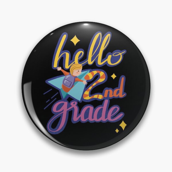 Item preview, Hello 2nd grade designed and sold by KmanDesign.