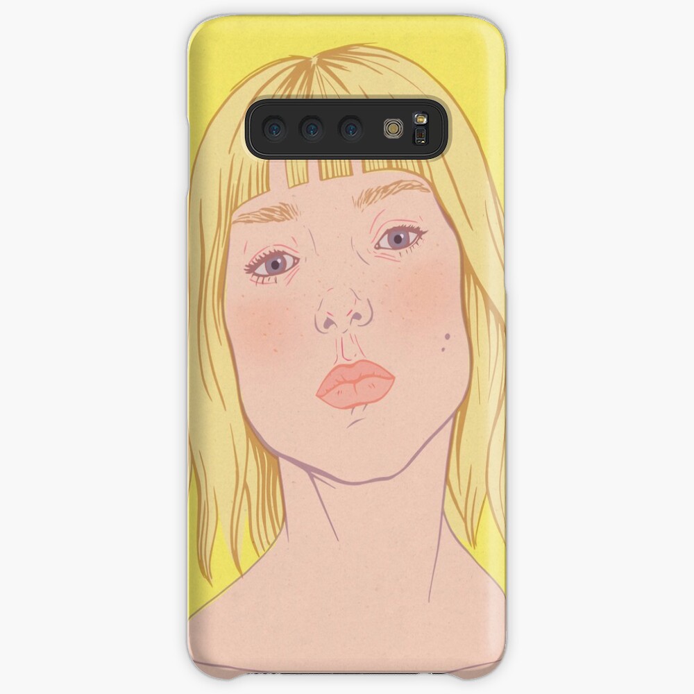 Lea- fashion illustration portrait Case & Skin for Samsung Galaxy