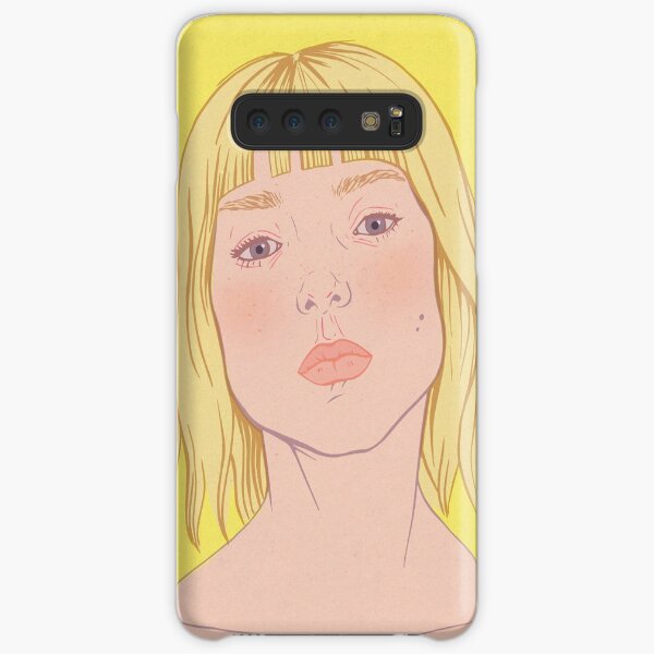 Lea- fashion illustration portrait Samsung Galaxy Snap Case